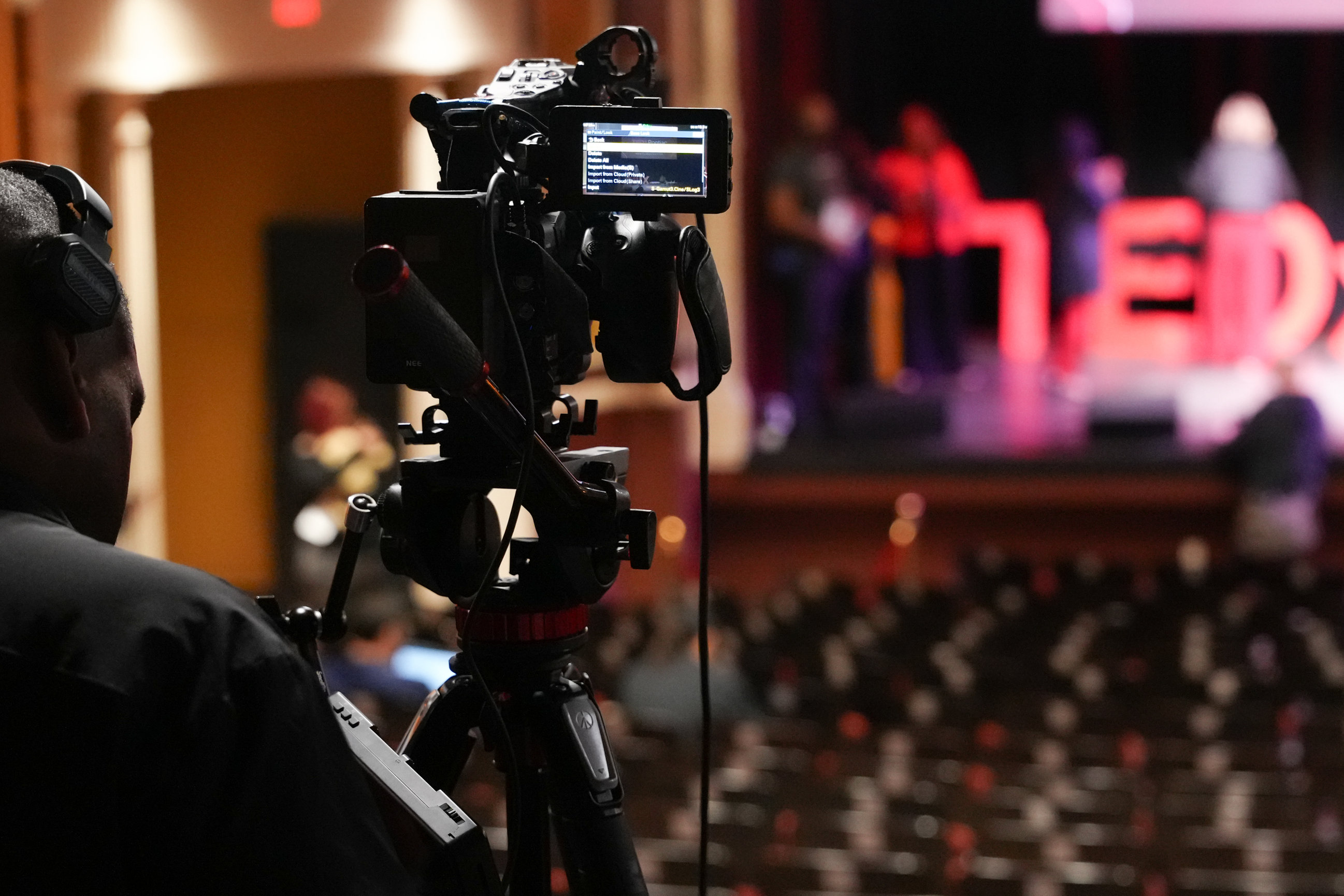TEDxPontiac 2026 being filmed