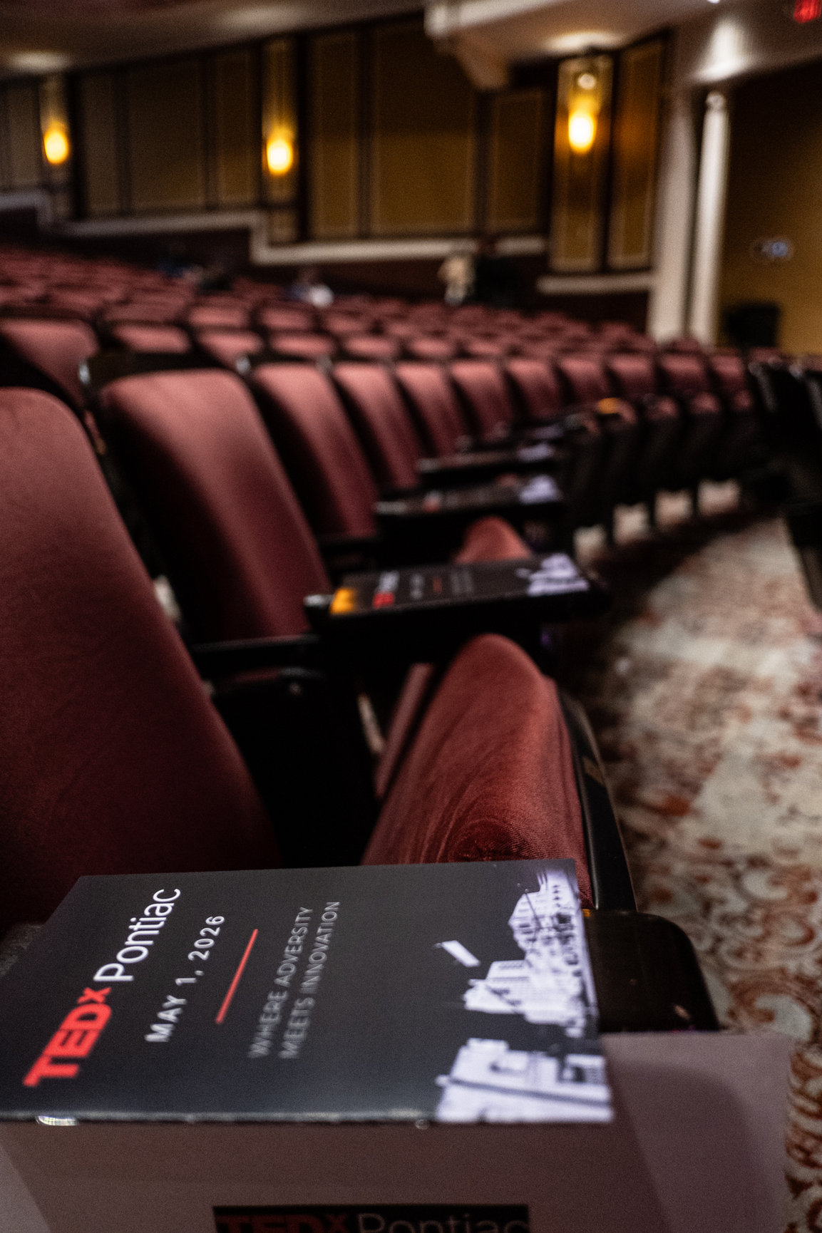 TEDxPontiac 2026 venue — Where Adversity Meets Innovation